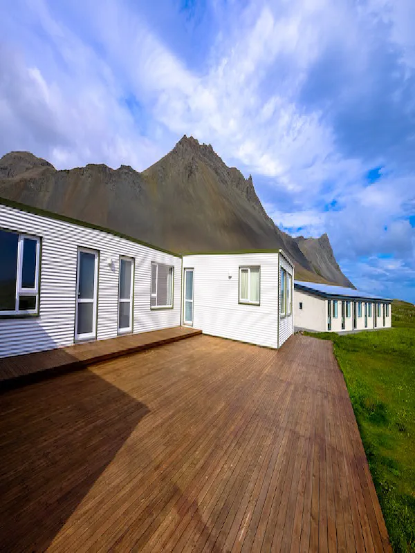 Backyard deck